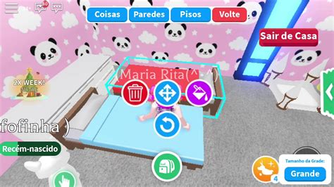 Decorando A Minha Casa No ADOPT ME YouTube