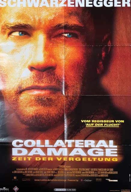 ORIGINAL FILMPLAKAT Arnold Schwarzenegger Collateral Damage