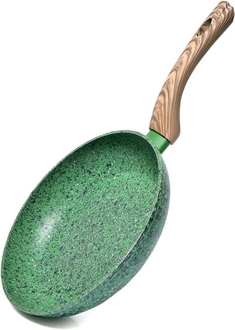 Fissman Frying Pan MALACHITE 24 Cm EcoStone Coating Bakelite Handles