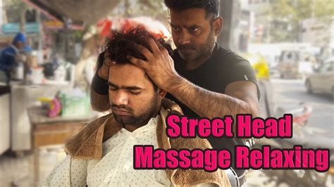 Asmr Head Massage Detailed Hand Massage 💈neck Crack Back Massage By