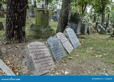 Cementerio De Rasos En Vilna Lituania Fotografía editorial Imagen de