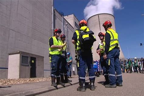 Cattenom 57 la Force dAction Rapide du Nucléaire à la centrale