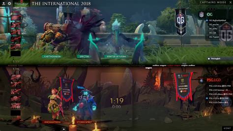 Og Vs Psg Lgd Game The International Main Event Grand