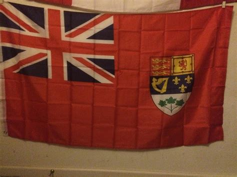 Just got my Canadian Red Ensign (1921-1957) : r/vexillology