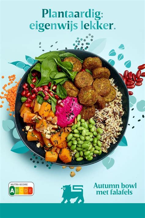 Autumn Bowl Met Falafels Lekker Eten Vegetarisch Eten Eten