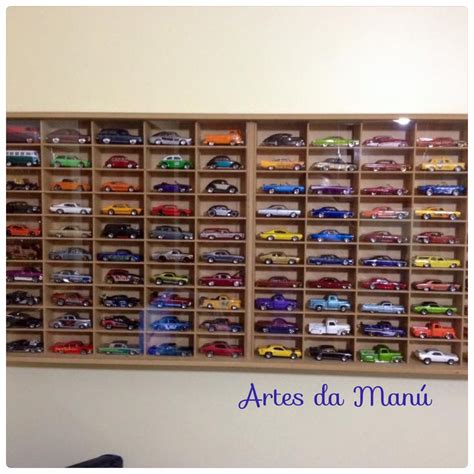 Estante para Carrinhos tipo Hot Wheels Artes da Manú Elo