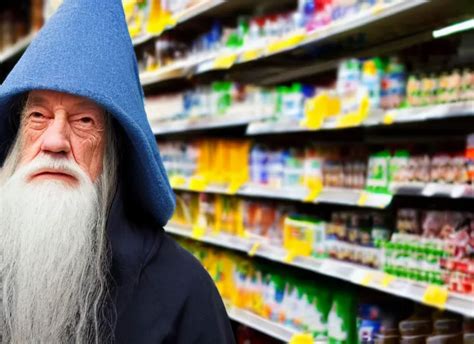 Photo Of Gandalf Wearing Wizard Hat Stacking Stable Diffusion Openart