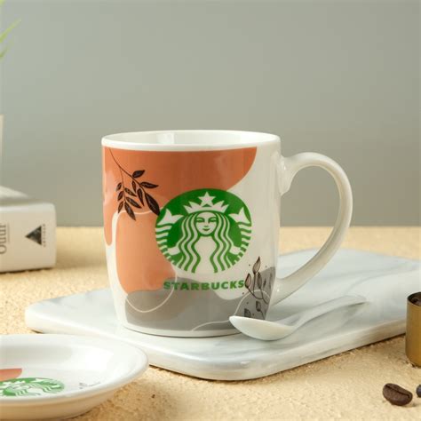 Jual EVERGREEN Hampers Cangkir Gelas Mug Starbucks Coffee Bahan Keramik