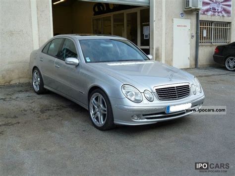 2002 Mercedes Benz E 320 Cdi Avantgarde Jantes 19 Amg Car Photo And Specs