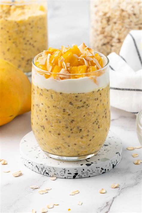 Mango Overnight Oats It S Not Complicated Recipes