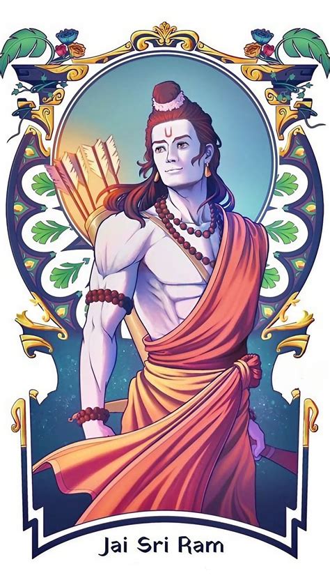 Lord Rama Lord Ram Animation God Jai Shri Ram Hd Phone 42 Off