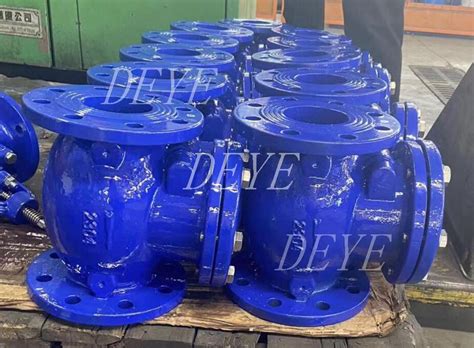 Ggg Ggg Cast Ductile Iron Swing Check Valves With Arm Lever Weight