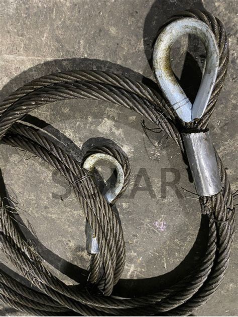 Galvanized Hoisting 4vx39s5fc Steel Wire Rope Sling