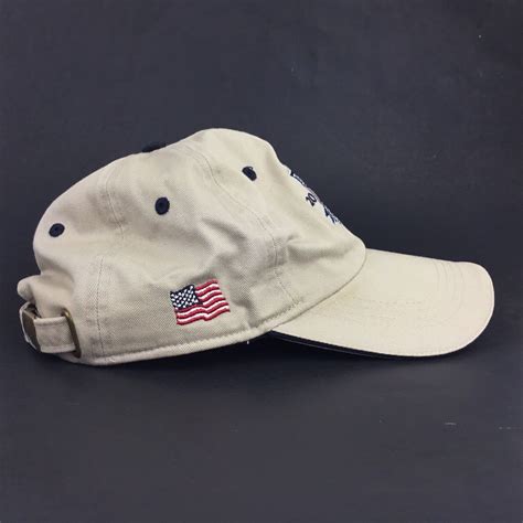 2010 Us Open Pebble Beach Golf Tan Baseball Cap Hat Gem