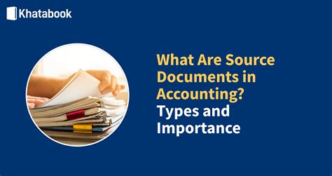 What Is Source Document Understanding Source Documents In Accounting