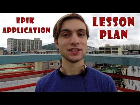 EPIK Application Tips: The Lesson Plan | How to plan, Lesson, Teaching ...