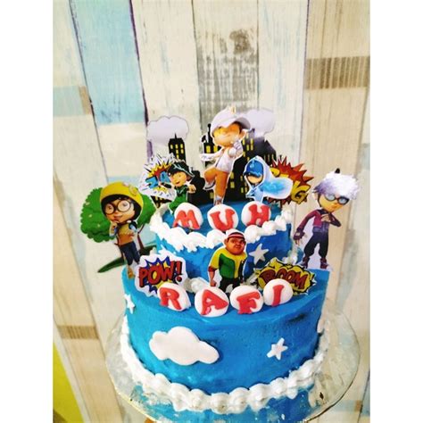 Jual Kue Ultah Tema Boboiboy Shopee Indonesia