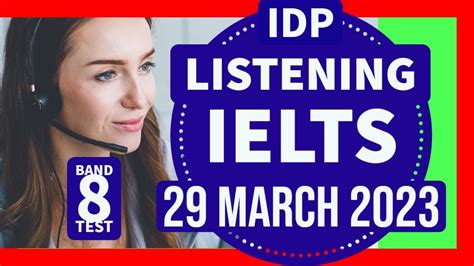 Ielts Listening Test Cambridge Listening March Listening Youtube