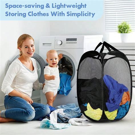 Pop Up Hamper 1pc Mesh Pop Up Laundry Hamper Premium Pop Up Laundry