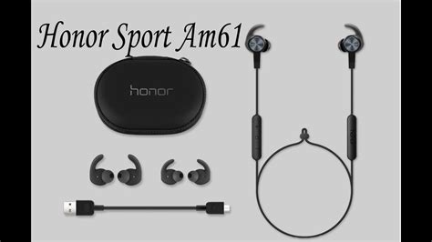 Распаковка и обзор Honor Sport AM61. Лучшие беспроводные наушники за ...