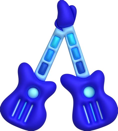 3d Icon Toy Guitarfunny Childrens Toys 26914409 Png