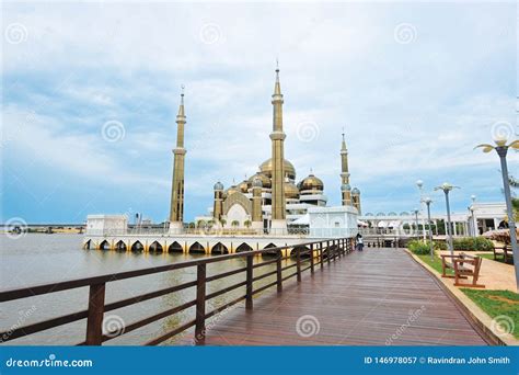 The Crystal Mosque Or Masjid Kristal Is A Mosque In Terengganu, Editorial Image | CartoonDealer ...