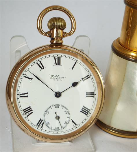 Antiques Atlas Antique Waltham Traveler Pocket Watch