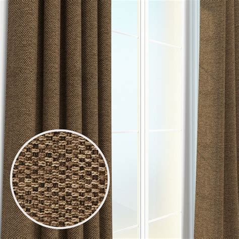 Wiley Textured Woven Tweed Burlap Boucle Curtain Panel — Shop Decorator