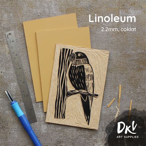 Jual Karet Lino A A A X Cm Cut Cukil Linocut Linoleum