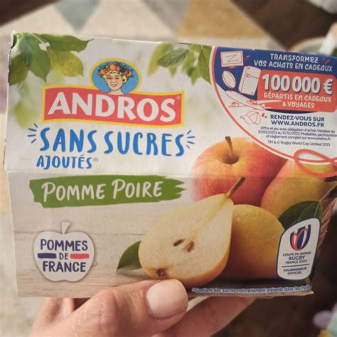 Andros Compotte Pomme Poire Reviews Abillion