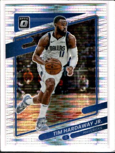 2021 22 Panini Optic Tim Hardaway Jr TARGET PULSAR PRIZM 42 Mavericks