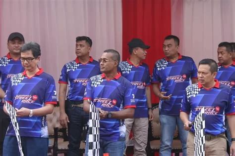 Rayakan Hut Ke Bhayangkara Polda Metro Jaya Gelar Street Race Di