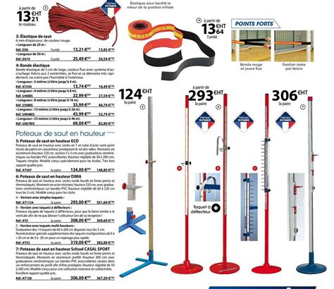 Promo élastique De Saut Bande élastique Poteaux De Saut En Hauteur