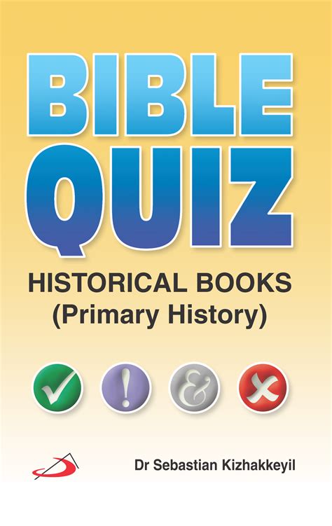 Bible Quiz – Historical Books – St Pauls BYB