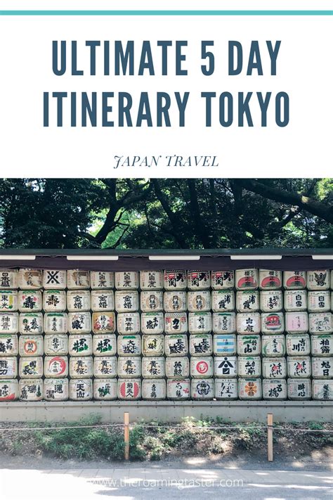 Explore Tokyo: A 5-Day Itinerary