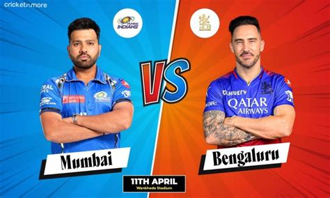 MI Vs RCB 25th Match Dream11 Team Indian Premier League 2024 On