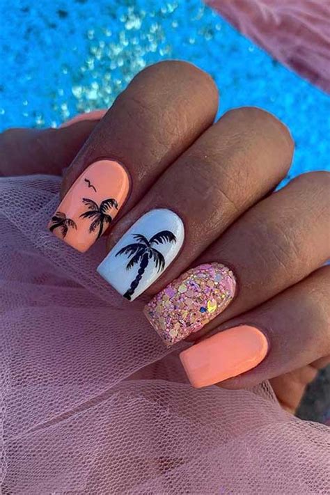 The Best Palm Tree Nails To Try In Summer