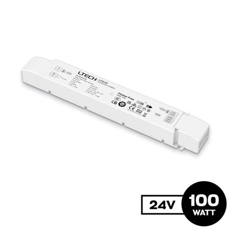 W V Dimmable Dmx Rdm Push Power Supply Ltech Lm U M En