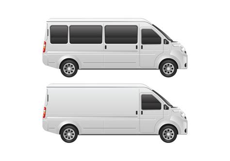 Vector Minibus Template Vector Art At Vecteezy