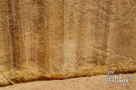 Lone Warrior Pictograph San Rafael Swell Utah The Trek Planner