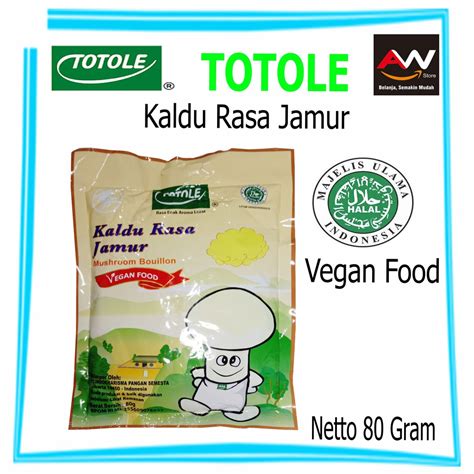 Jual Totole Kaldu Jamur Mushroom Bouillon Vegan Food Gr Shopee