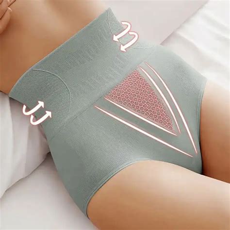 New Graphene Anti Bacterial Bottom Crotch Hip Lifting High Waist