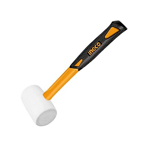 Ingco Rubber Hammer Soft Type With Fibreglass Handle Buy Online In