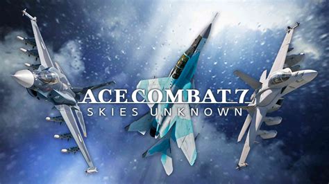 Ace Combat Skies Unknown Conjunto De Serie De Aviones Sofisticados