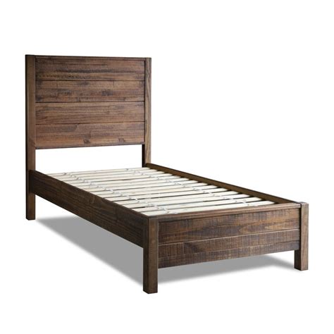 Grain Wood Furniture Montauk Solid Wood Panel Bed And Reviews Wayfair