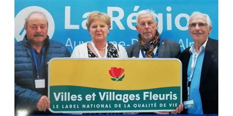 Saint Martin Lestra Une première fleur au label des Villes et villages