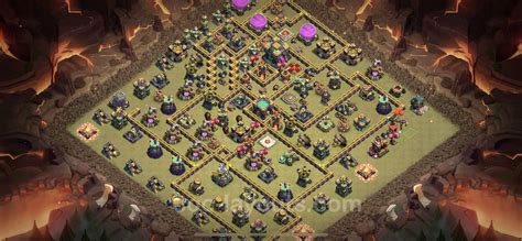 Best Anti 3 Stars War Base Th14 With Link Town Hall Level 14 Cwl Base