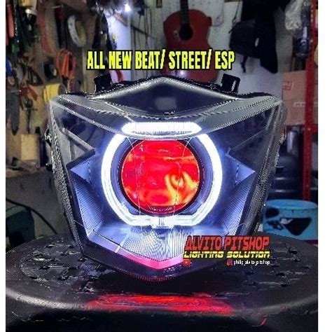 Jual Biled Beat Esp Street Lengkap Reflektor Original Honda Shopee