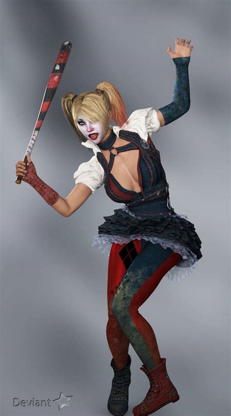 Arkham Harley Quinn By Deviantstar12 On Deviantart