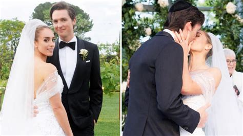 Scotty James Marries F1 Heiress Chloe Stroll In Jaw Dropping Ceremony